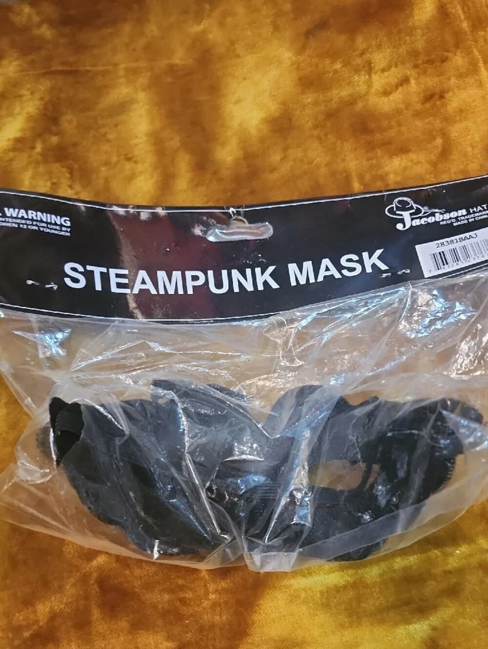 (8pc) Steampunk Mask ,Goggles, and  Glasses Set in Metallic Bronze And Silver